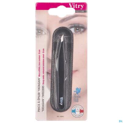 Vitry Farbige Zupfpinzette „yatagan“_weiss 1pc, A-Nr.: 4627641 - 21