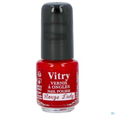 Vitry Nagellacke : Rouge Lady 4ml, A-Nr.: 4629025 - 03