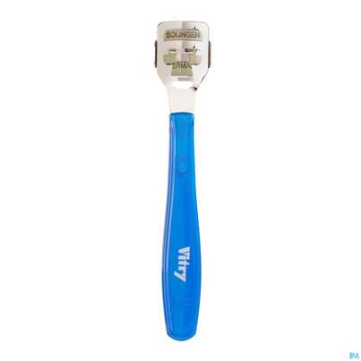 Sie sehen eine Packung Vitry Präzisions Hornhauthobel 1pc, Produktbild: 06 Vitry Präzisions Hornhauthobel 1pc, A-Nr.: 4633593 - 06