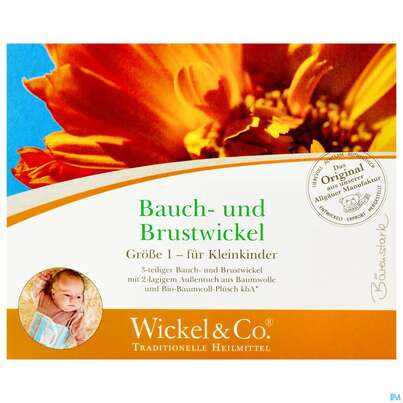 Wickel &amp; Co Tradition.hausmittel Bauch/brust/ruecken Baby 13x66cm Gr.1 1st, A-Nr.: 4325609 - 01