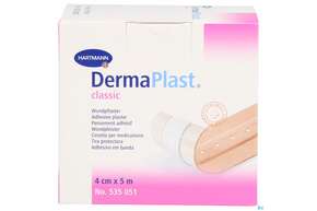 Wundpflaster Dermaplast/professional Heftpflaster Classic 5mx 4cm Rolle 1st, A-Nr.: 2993933 - 01