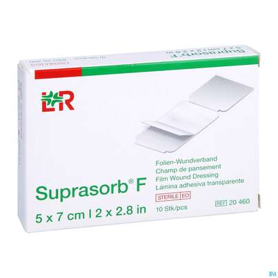 Wundverband Suprasorb/steril F Folien 5x 7cm 10st, A-Nr.: 2203397 - 03