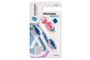 miradent Prosonic micro 2 - Ersatzbürsten, A-Nr.: 4154390 - 01