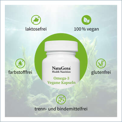 NatuGena Omega-3 Vegane Kapseln, A-Nr.: 5847310 - 05