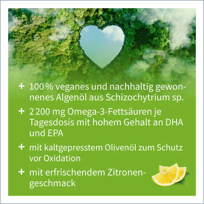 NatuGena Omega-3 Veganes Öl, A-Nr.: 5847379 - 02