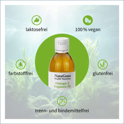 NatuGena Omega-3 Veganes Öl, A-Nr.: 5847379 - 05
