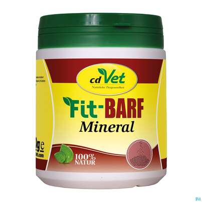Sie sehen eine Packung Veterinaerprodukte Cdvet Fit-barf Mineral 600g, Produktbild: 01 Veterinaerprodukte Cdvet Fit-barf Mineral 600g, A-Nr.: 4051141 - 01