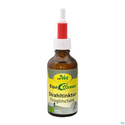 Sie sehen eine Packung Veterinaerprodukte Equigreen Straltinktur 50ml, Produktbild: 01 Veterinaerprodukte Equigreen Straltinktur 50ml, A-Nr.: 4797254 - 01