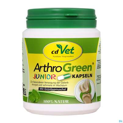 Veterinaerprodukte Arthrogreen Junior Kapseln 100st, A-Nr.: 4515652 - 01