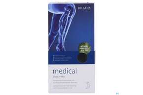 Stuetzstruempfe Belsana/medical/aloe Vera Ad Knie Gr M1 36-38 Marine 2st, A-Nr.: 5226140 - 01