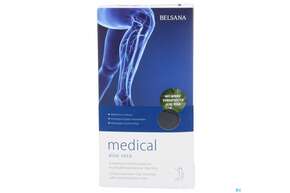 Stuetzstruempfe Belsana/medical/aloe Vera Ad Knie Gr M1 36-38 Schwarz 2st, A-Nr.: 5226281 - 01