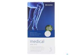 Stuetzstruempfe Belsana/medical/aloe Vera Ad Knie Gr M1 36-38 Weiss 2st, A-Nr.: 5226192 - 01