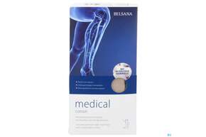 Stuetzstruempfe Belsana/medical Cotton Ad Knie Gr L1 36-38 Beige 2st, A-Nr.: 5223779 - 01