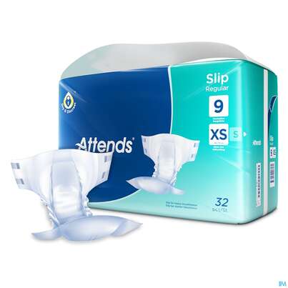 Inkontinenz Attends Slip Regular Xs 9 32st, A-Nr.: 4519615 - 03