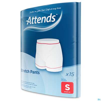Inkontinenz Attends Stretch Pants Netzhosen S 15st, A-Nr.: 3429531 - 03