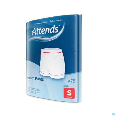 Inkontinenz Attends Stretch Pants Netzhosen S 15st, A-Nr.: 3429531 - 03