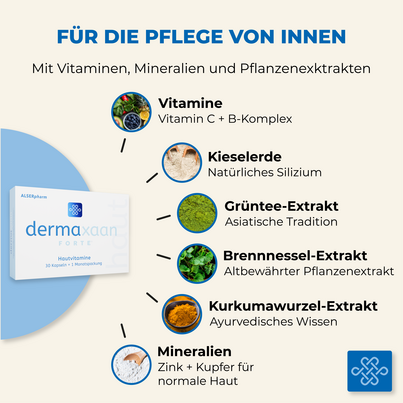 Dermaxaan forte® – Natürliche Unterstützung für schöne Haut., A-Nr.: 4246525 - 03