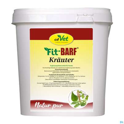 Veterinaerprodukte Fit-barf Kraeuter 600g, A-Nr.: 5186481 - 01