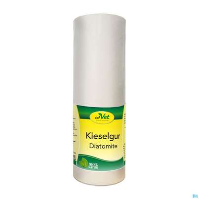 Sie sehen eine Packung Veterinaerprodukte Kieselgur 250g, Produktbild: 01 Veterinaerprodukte Kieselgur 250g, A-Nr.: 4567502 - 01