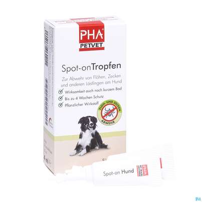 Veterinaerprodukte Pha Tropfen F Hunde Spot On 2x 2m 1pk, A-Nr.: 5199911 - 06