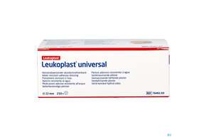 Wundpflaster Leukoplast/universal 22mm Rund 7929905 250st, A-Nr.: 4803902 - 01