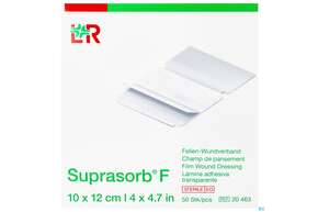 Wundverband Suprasorb/steril F Folien 10x12cm 50st, A-Nr.: 2203428 - 01