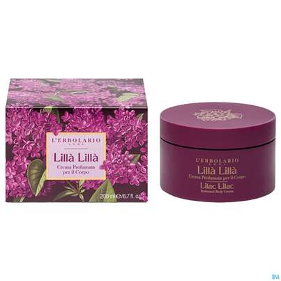 L Erbolario Koerpercreme Lilla Lilla Flieder 026.0 200ml, A-Nr.: 4781402 - 02