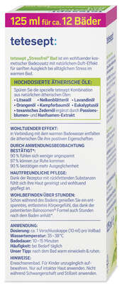 Tetesept Stressfrei Badekonzentrat 125ml, A-Nr.: 4920039 - 03