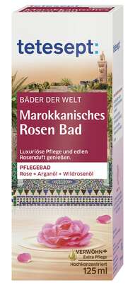 Tetesept Marokkanisches Rosen Bad 125 ml, A-Nr.: 4367275 - 01