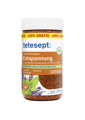 Tetesept Entspannung Meersalz 750g+150g, A-Nr.: 4907151 - 01