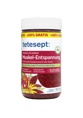 TETESEPT Muskel Entspannung Meersalz 750g+150g, A-Nr.: 4907145 - 01