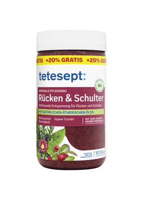 Tetesept Rücken&amp;Schulter Meersalz 750g+150g, A-Nr.: 4907168 - 01