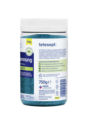 Tetesept Tiefenentspannung Meersalz 750g, A-Nr.: 5406416 - 03