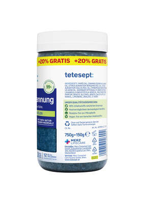 Tetesept Tiefenentspannung Meersalz 750g+150g, A-Nr.: 5717903 - 03