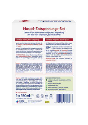 TETESEPT Muskel Entspannung Set Duschbad + Lotion 2x250ml, A-Nr.: 5849504 - 02