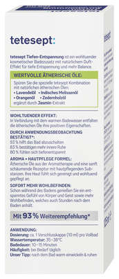 Tetesept Bad Tiefen-Entspannung 125ml, A-Nr.: 4367281 - 04