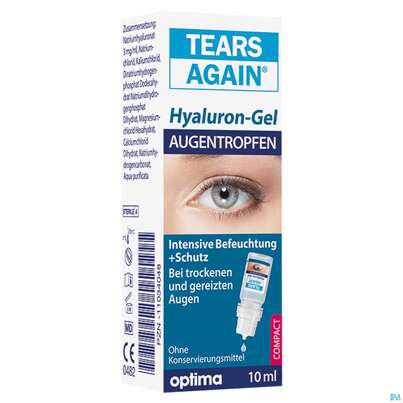 Tears Again Gel Augentropfen -optima 10ml, A-Nr.: 4307149 - 01