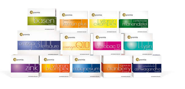 Sie sehen eine Packung Apremia Magnesium 375mg Kapseln, Produktbild: 06 Apremia Magnesium 375mg Kapseln, A-Nr.: 3936073 - 06