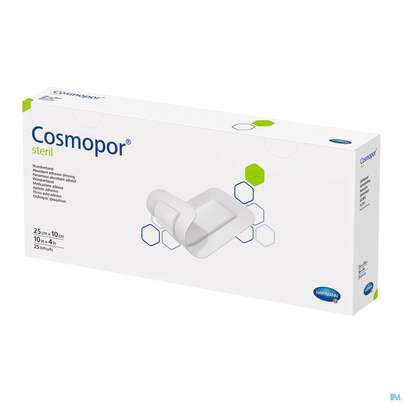 Wundverband Cosmopor Steril Selbstklebend 10x 25cm 1st, A-Nr.: 3012860 - 01