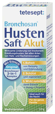 tetesept Bronchosan HustenSaft Akut100ml, A-Nr.: 5388635 - 02