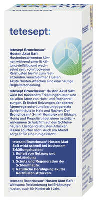 tetesept Bronchosan HustenSaft Akut100ml, A-Nr.: 5388635 - 04