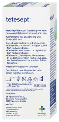 tetesept Bronchosan HustenSaft Akut100ml, A-Nr.: 5388635 - 05