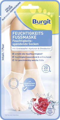 Burgit Feuchtigkeits Fußmaskensocken 1Paar, A-Nr.: 5759362 - 01