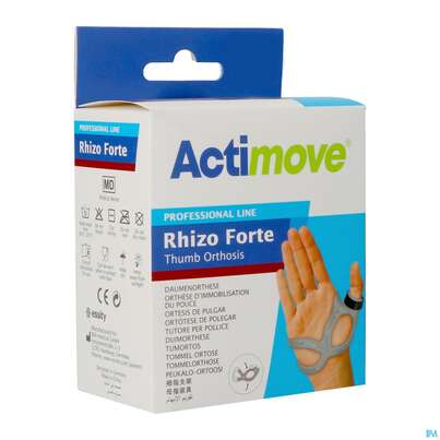 Actimove Rhizoforte Daumenorthese Links Gr S Schwarz 76238 1st, A-Nr.: 5037580 - 03
