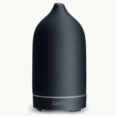 Moderner Keramik Aroma Diffuser mit LED-Beleuchtung Schwarz, A-Nr.: 5741646 - 01