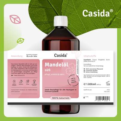 Mandelöl süß Naturrein, A-Nr.: 5752437 - 08