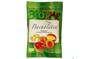 Bio Loves Me Bachblueten Bonbons Mango-orange 75g, A-Nr.: 4733892 - 01