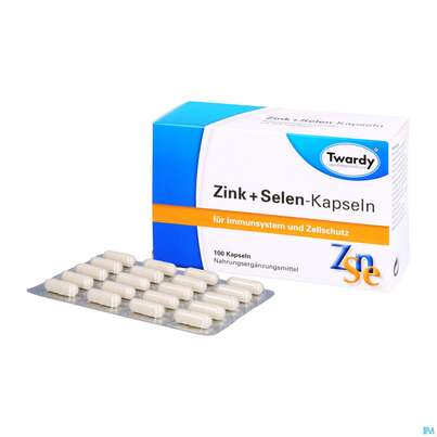 Zink +selen Kapseln Twardy 100st, A-Nr.: 1876728 - 04