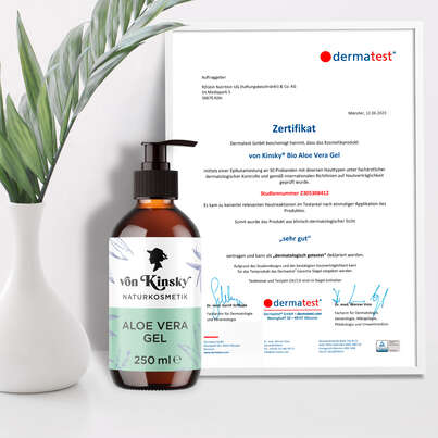 von Kinsky® Bio Aloe Vera Gel Feuchtigkeitspflege, A-Nr.: 5987347 - 06