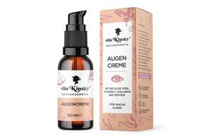 von Kinsky® Bio Augencreme Aloe Vera + Vitamin C + Hyaluron mit Koffein für wache Augen, A-Nr.: 5987376 - 01